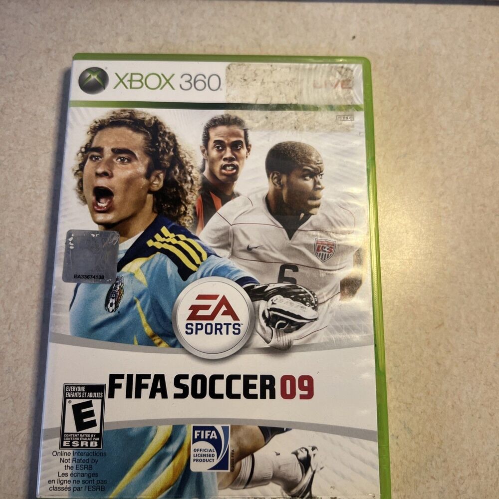 FIFA 09 Soccer 2009 - Microsoft Xbox 360 - Complete Game & Case